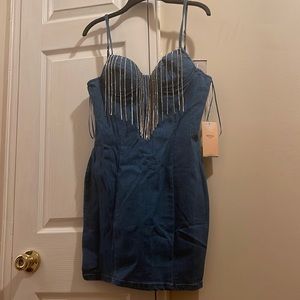 Blashe Denim Dress Junior